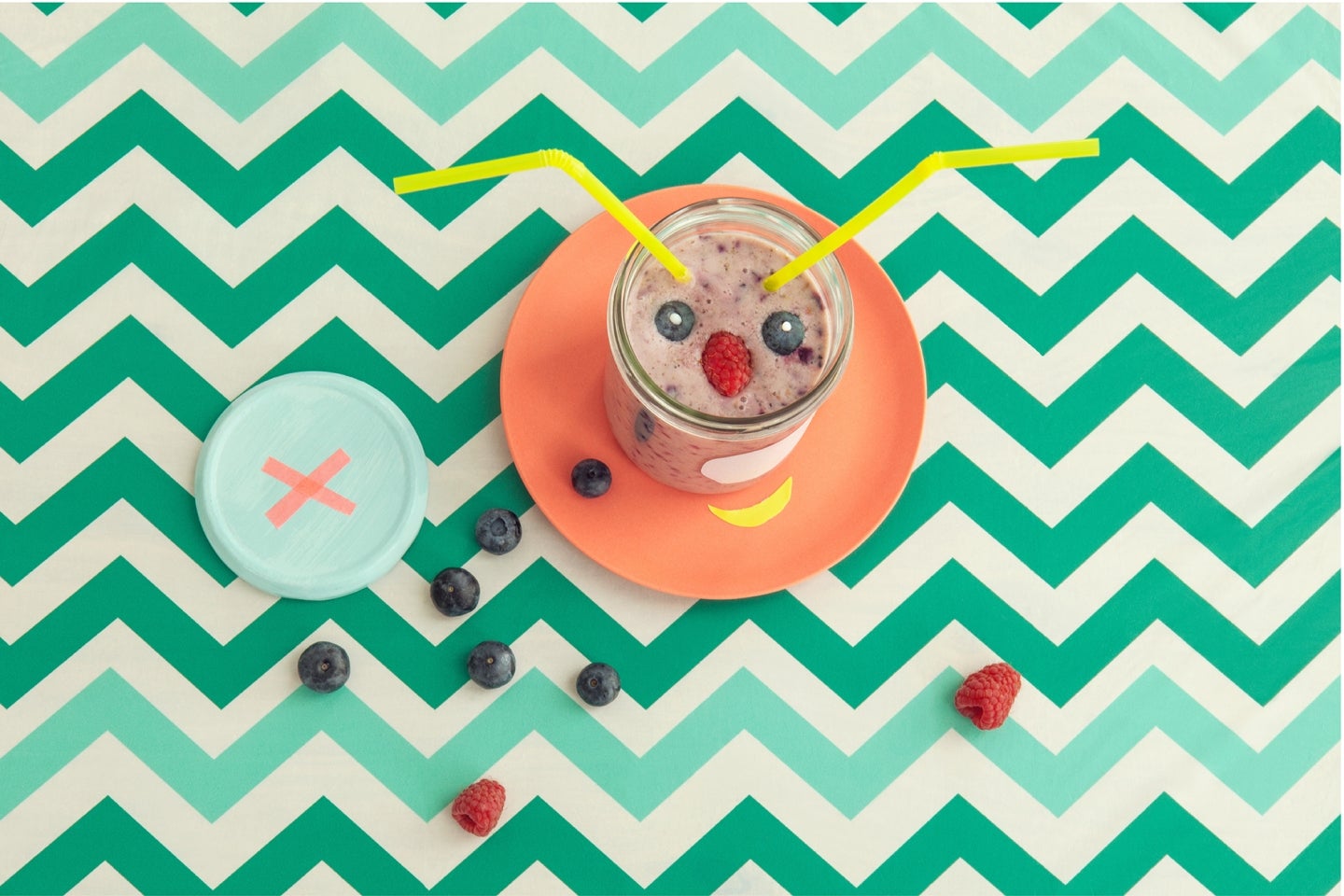 Smoothie met vers fruit-desktop Smoothie met vers fruit-desktop